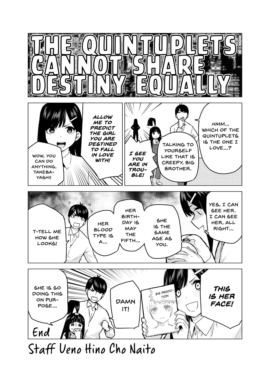 The Quintessential Quintuplets Chapter 113 - Page 20