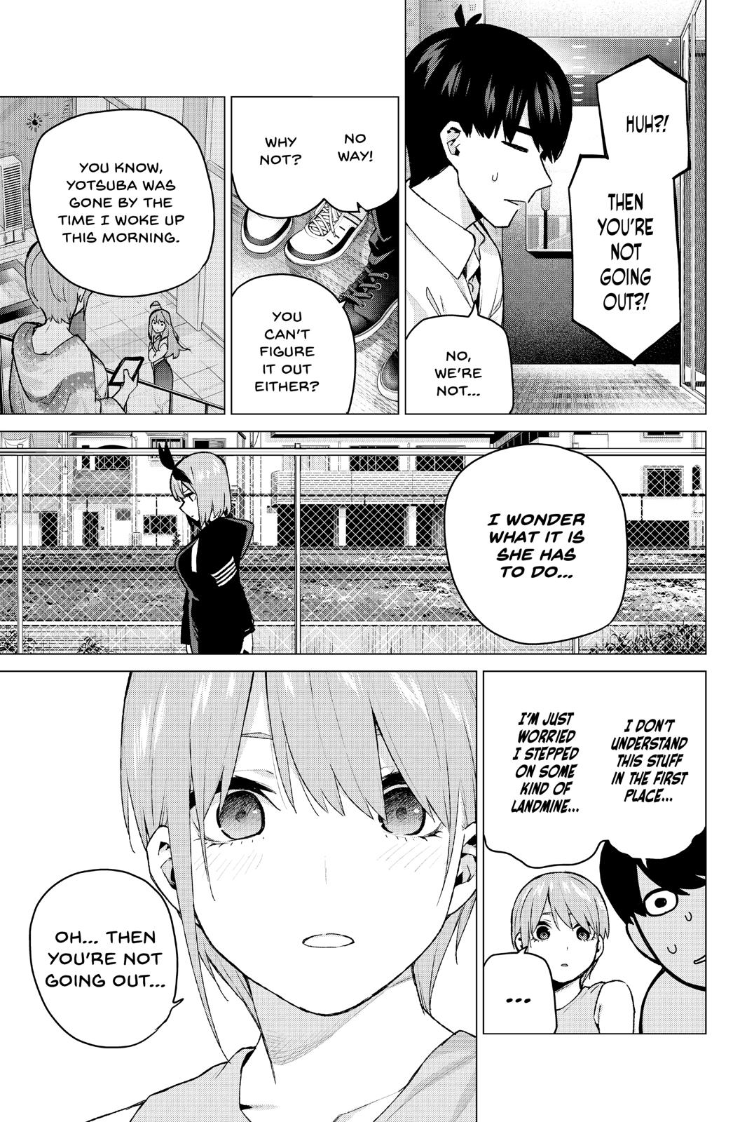 The Quintessential Quintuplets Chapter 115 - Page 7