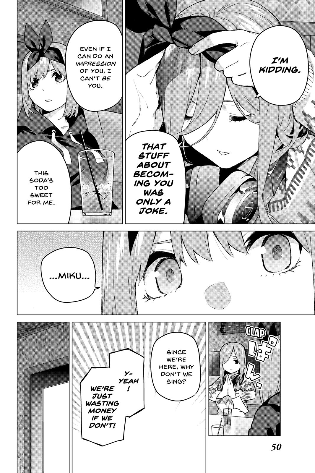 The Quintessential Quintuplets Chapter 116 - Page 4