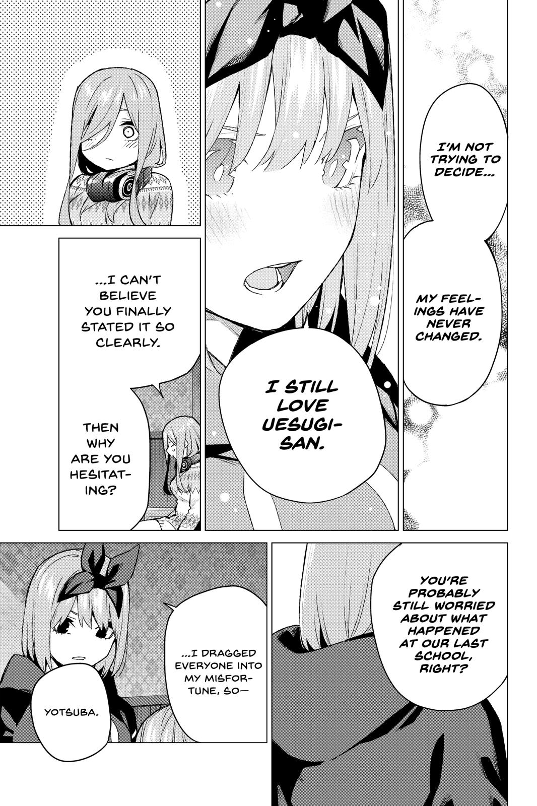 The Quintessential Quintuplets Chapter 116 - Page 9