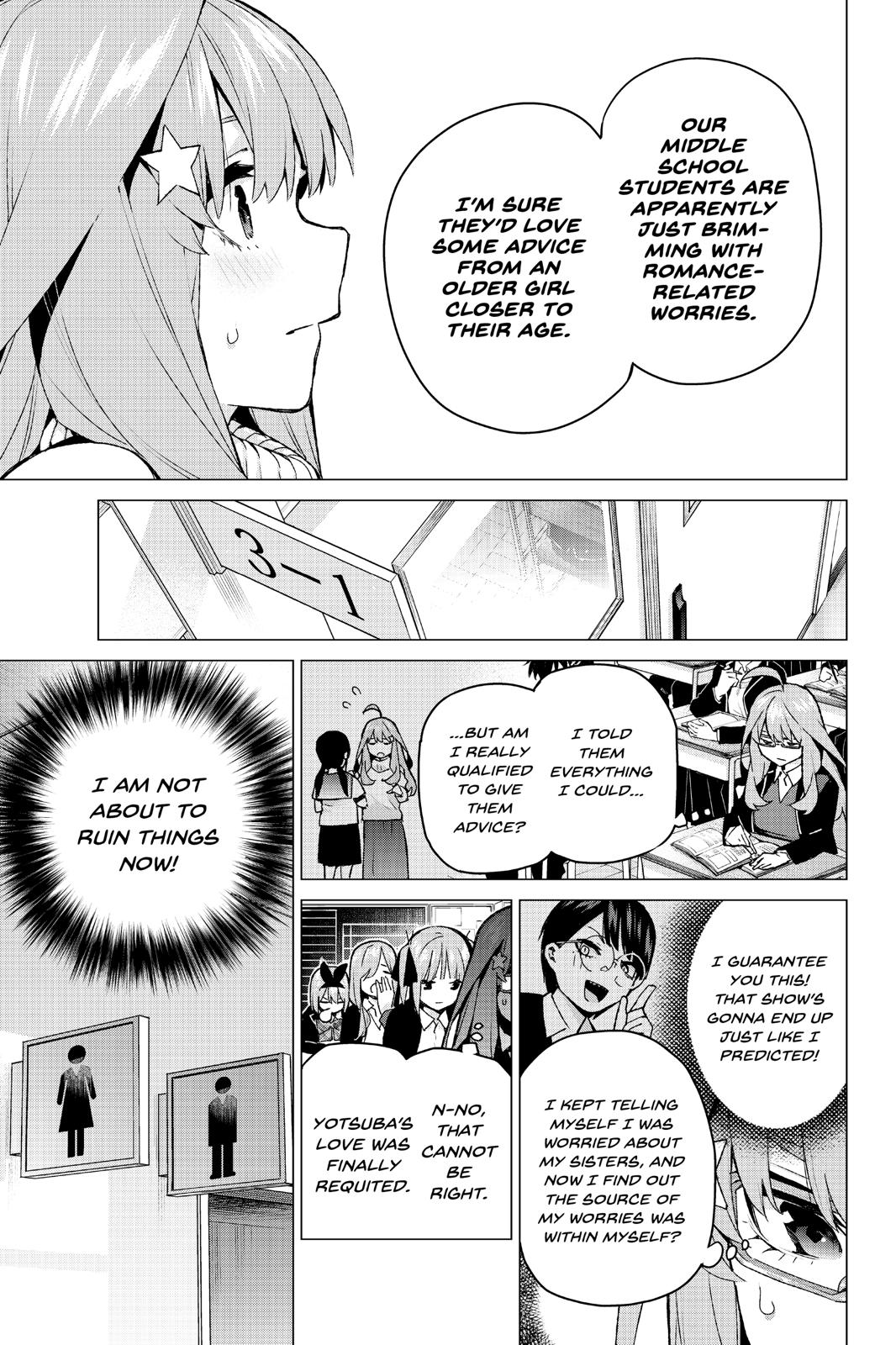 The Quintessential Quintuplets Chapter 117 - Page 3