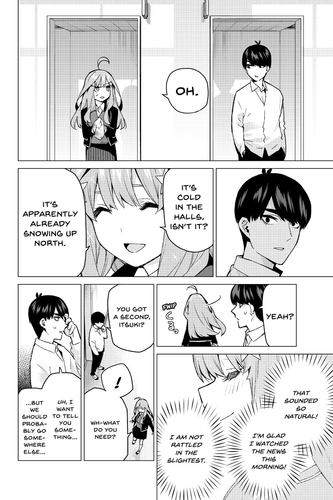 The Quintessential Quintuplets Chapter 117 - Page 4