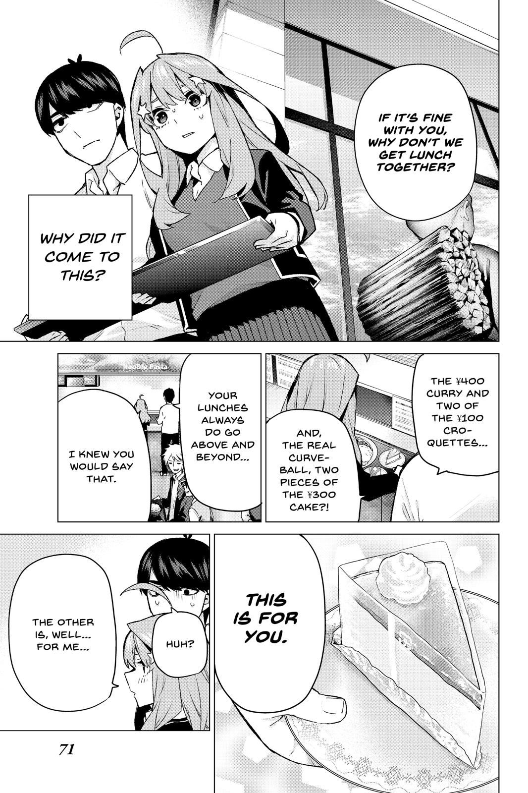 The Quintessential Quintuplets Chapter 117 - Page 5