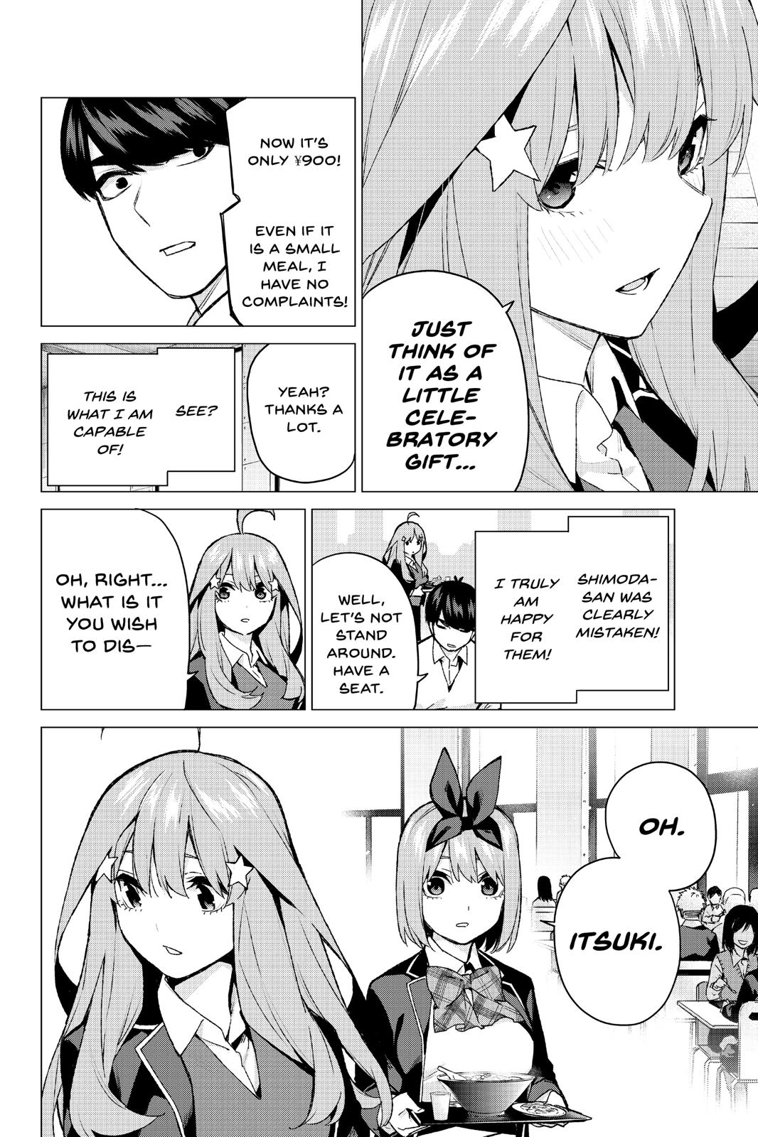 The Quintessential Quintuplets Chapter 117 - Page 6