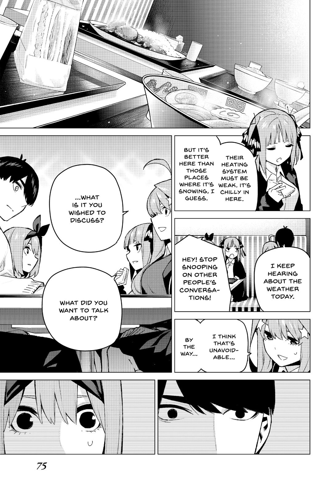 The Quintessential Quintuplets Chapter 117 - Page 9