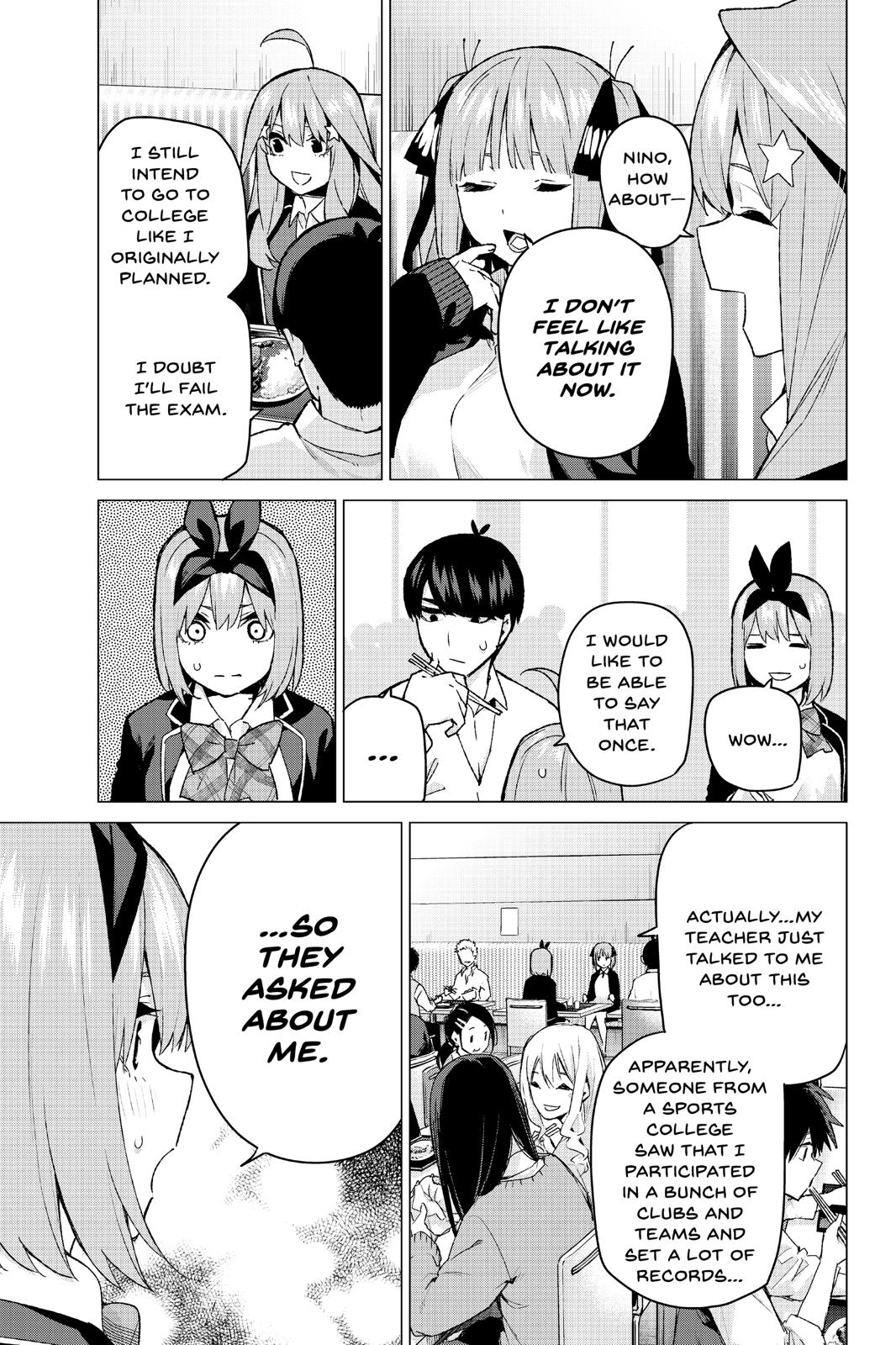 The Quintessential Quintuplets Chapter 117 - Page 11