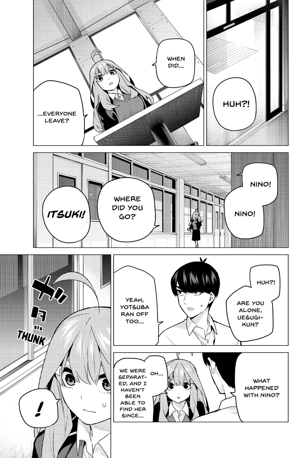 The Quintessential Quintuplets Chapter 117 - Page 15