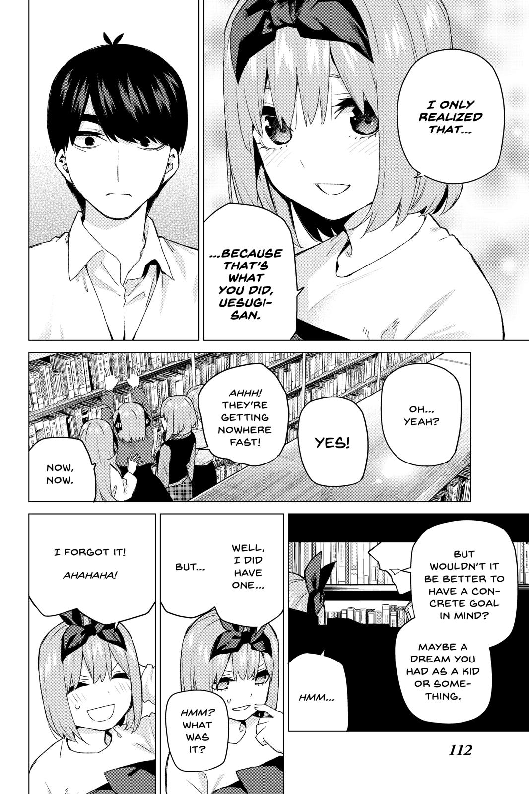 The Quintessential Quintuplets Chapter 119 - Page 6