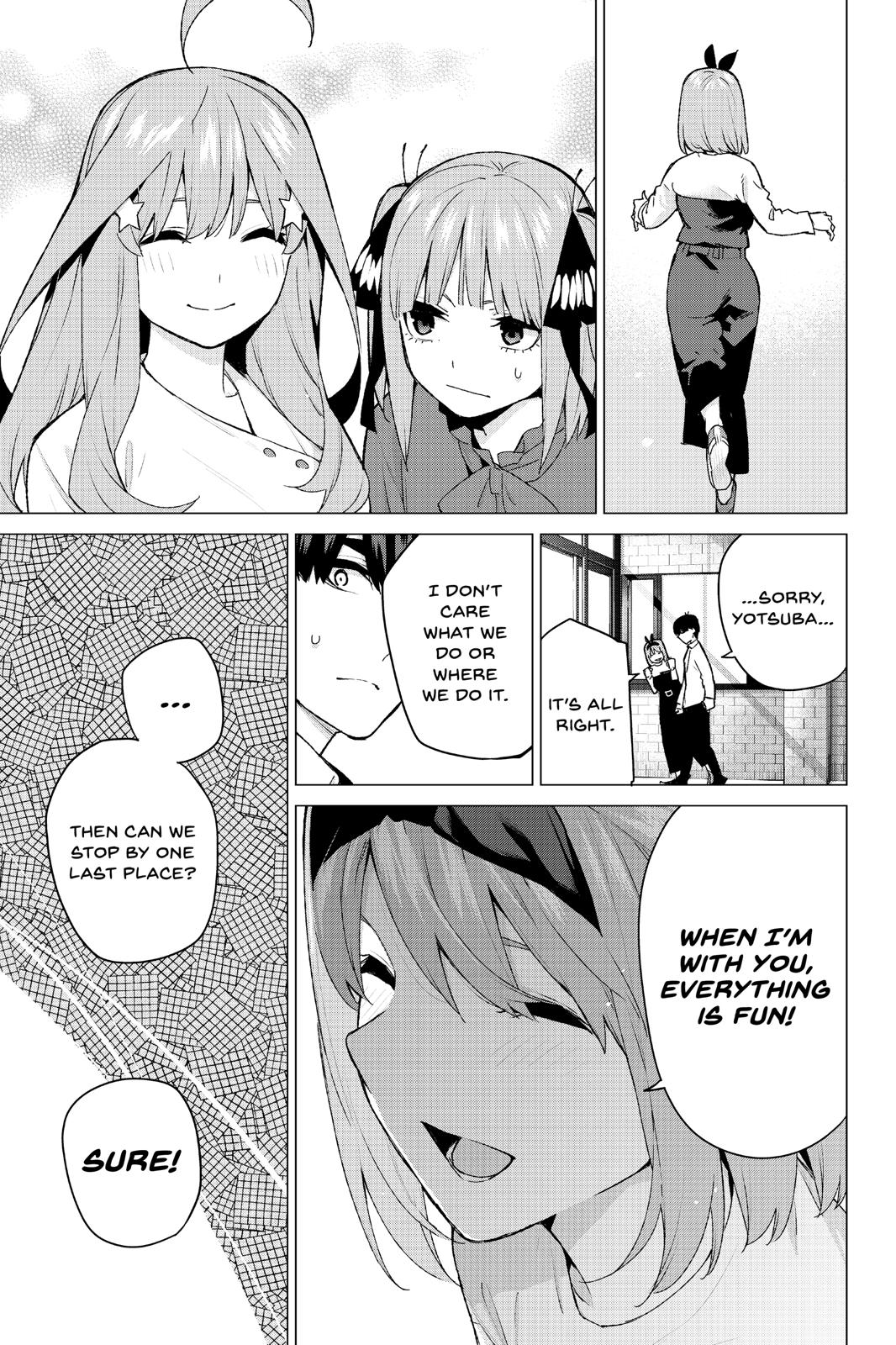 The Quintessential Quintuplets Chapter 119 - Page 9