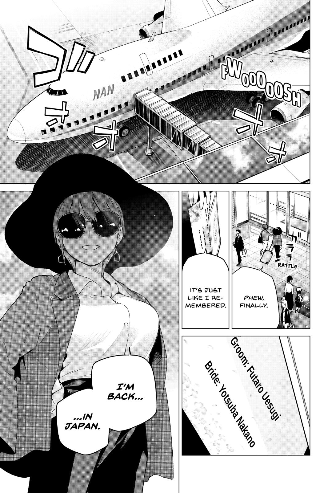 The Quintessential Quintuplets Chapter 121 - Page 3
