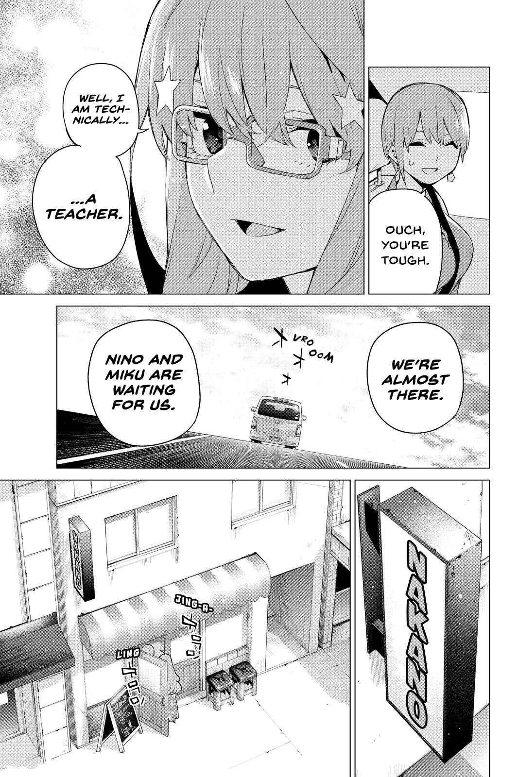 The Quintessential Quintuplets Chapter 121 - Page 5