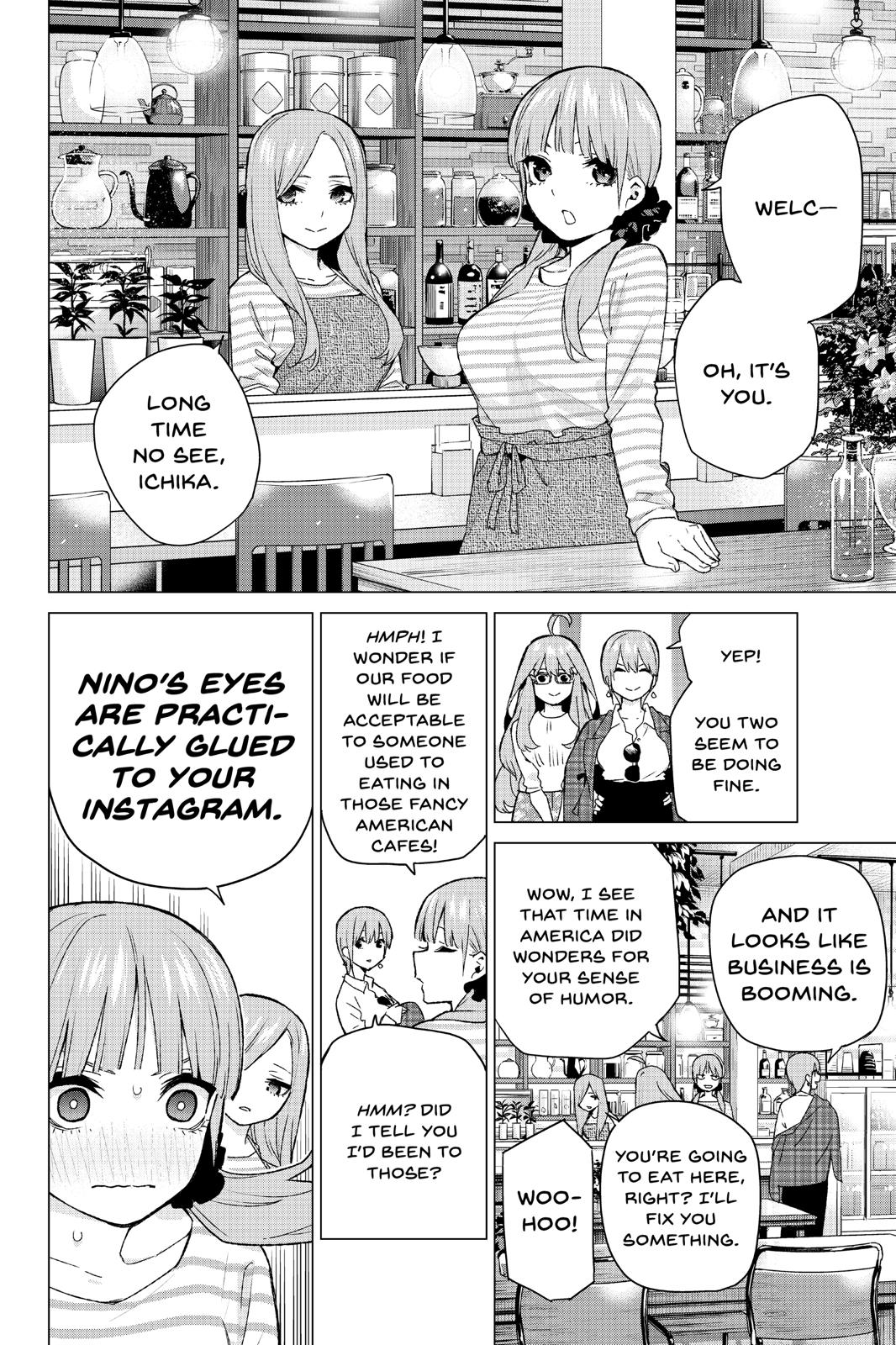 The Quintessential Quintuplets Chapter 121 - Page 6