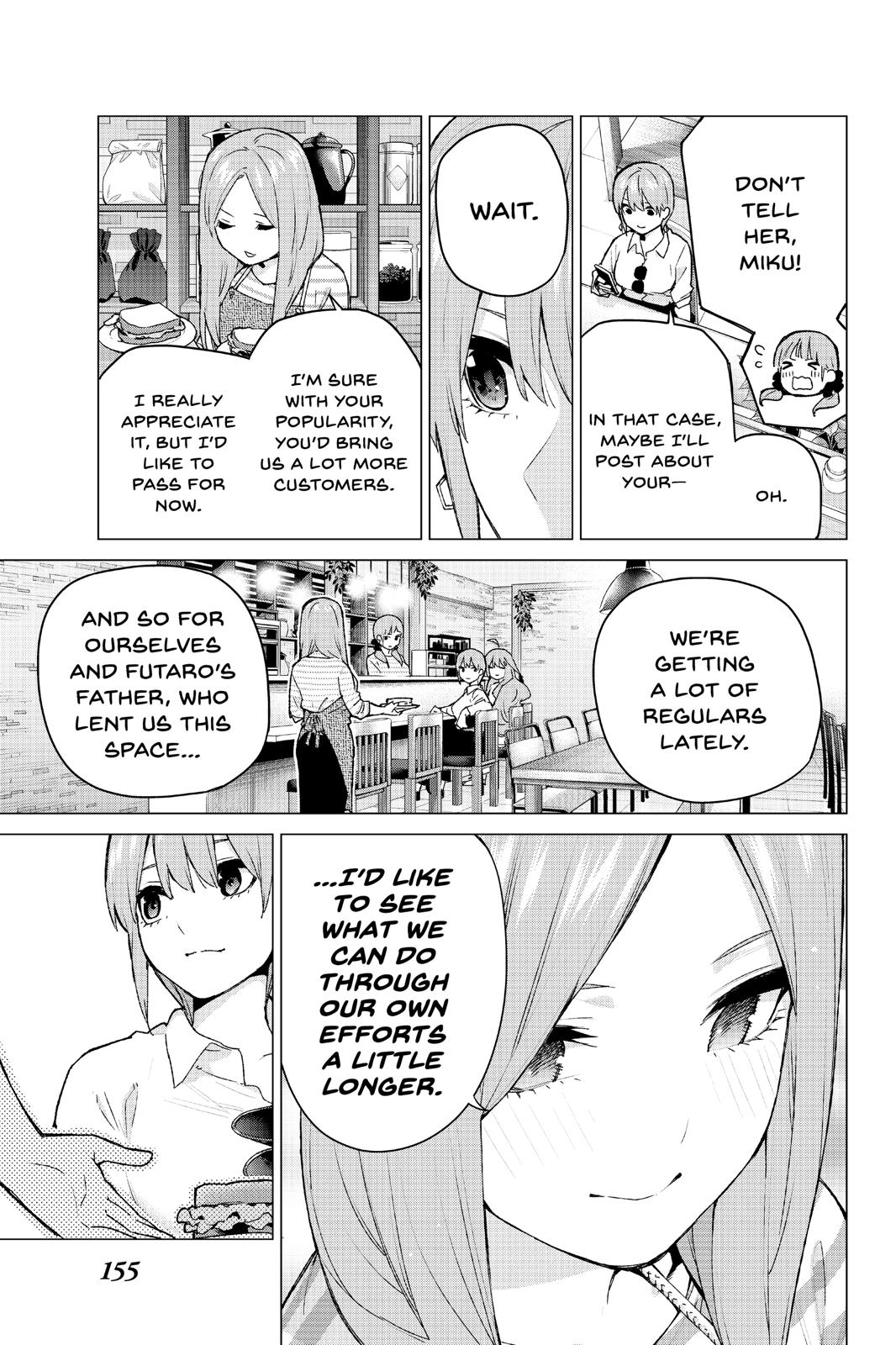 The Quintessential Quintuplets Chapter 121 - Page 7