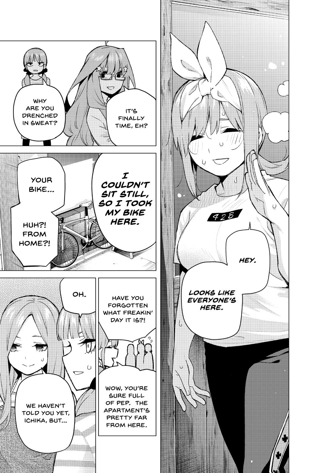 The Quintessential Quintuplets Chapter 121 - Page 9