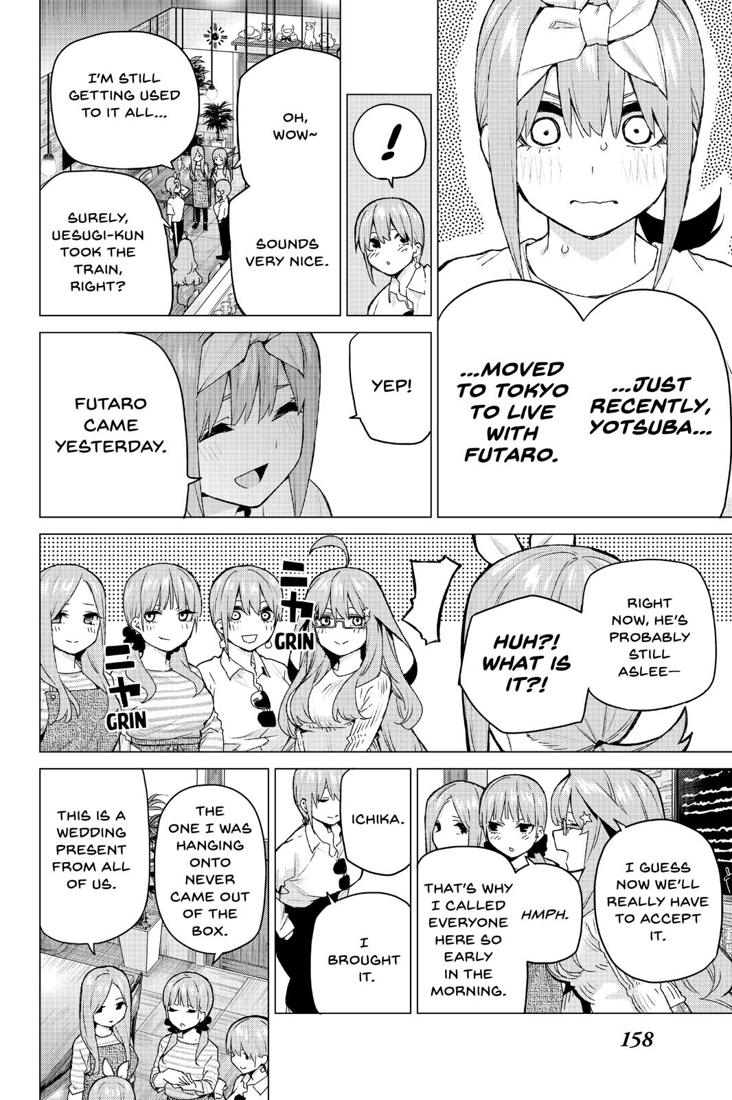 The Quintessential Quintuplets Chapter 121 - Page 10