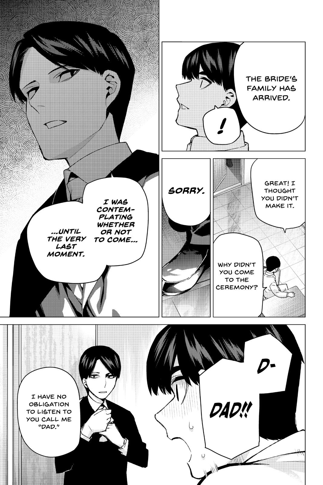 The Quintessential Quintuplets Chapter 121 - Page 15