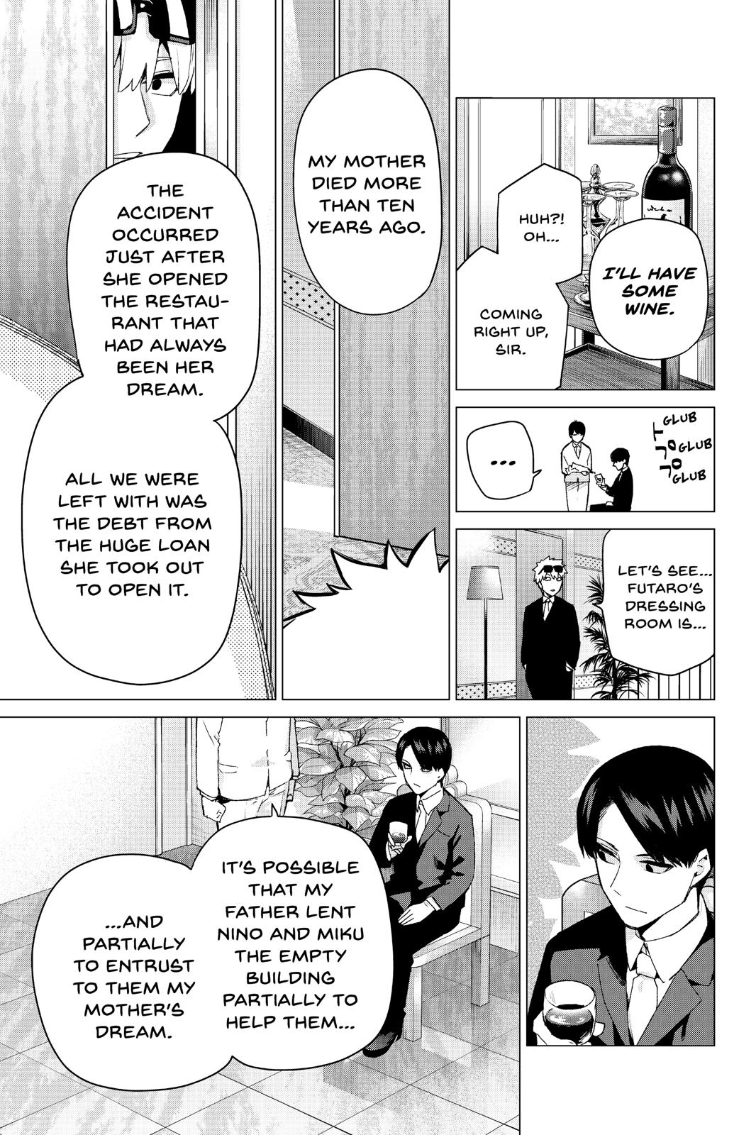 The Quintessential Quintuplets Chapter 121 - Page 17