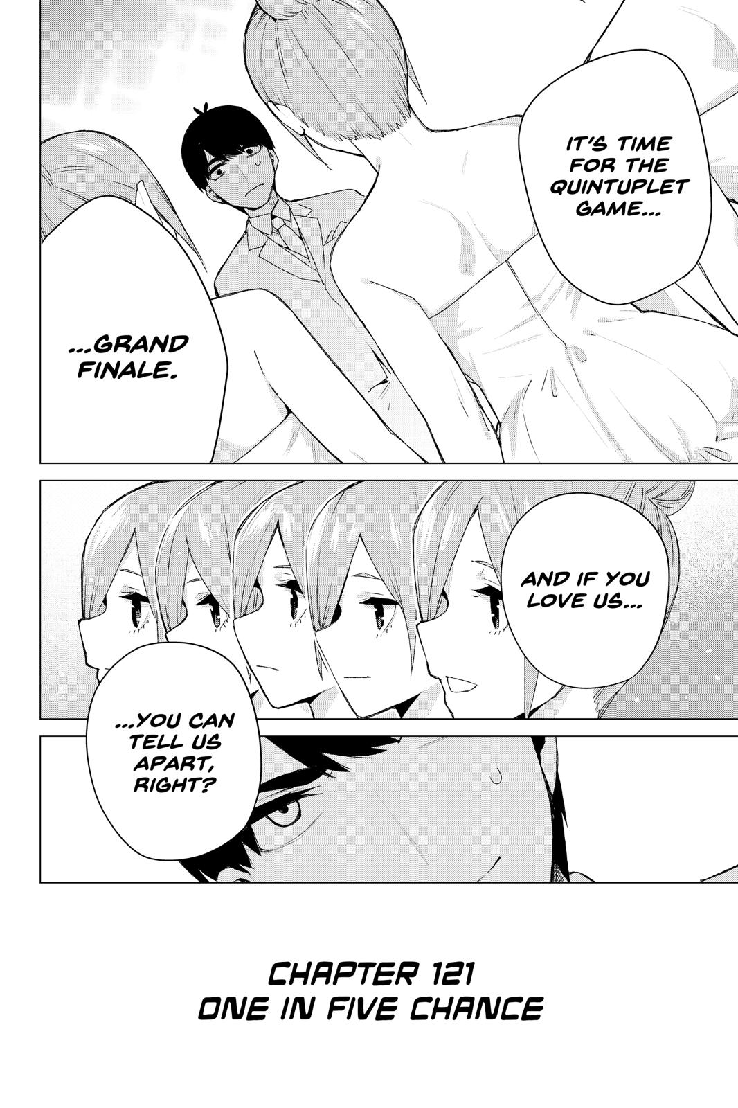 The Quintessential Quintuplets Chapter 121 - Page 25