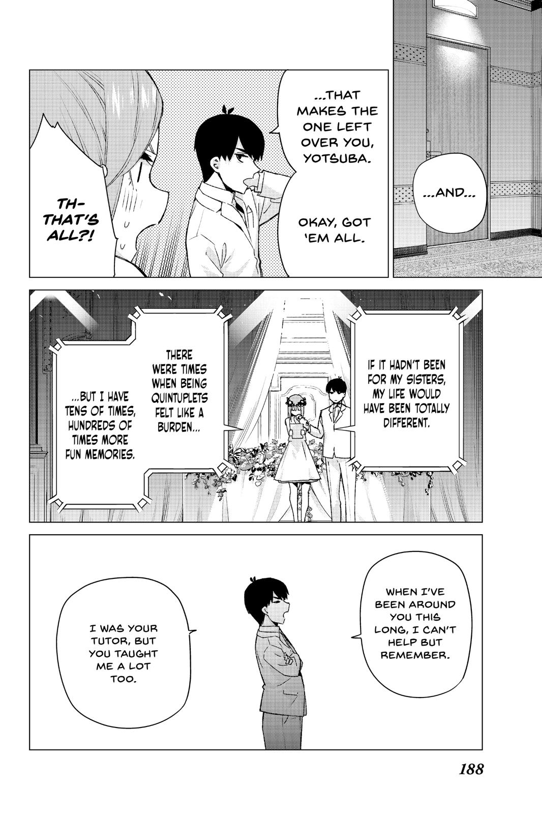 The Quintessential Quintuplets Chapter 122 - Page 14