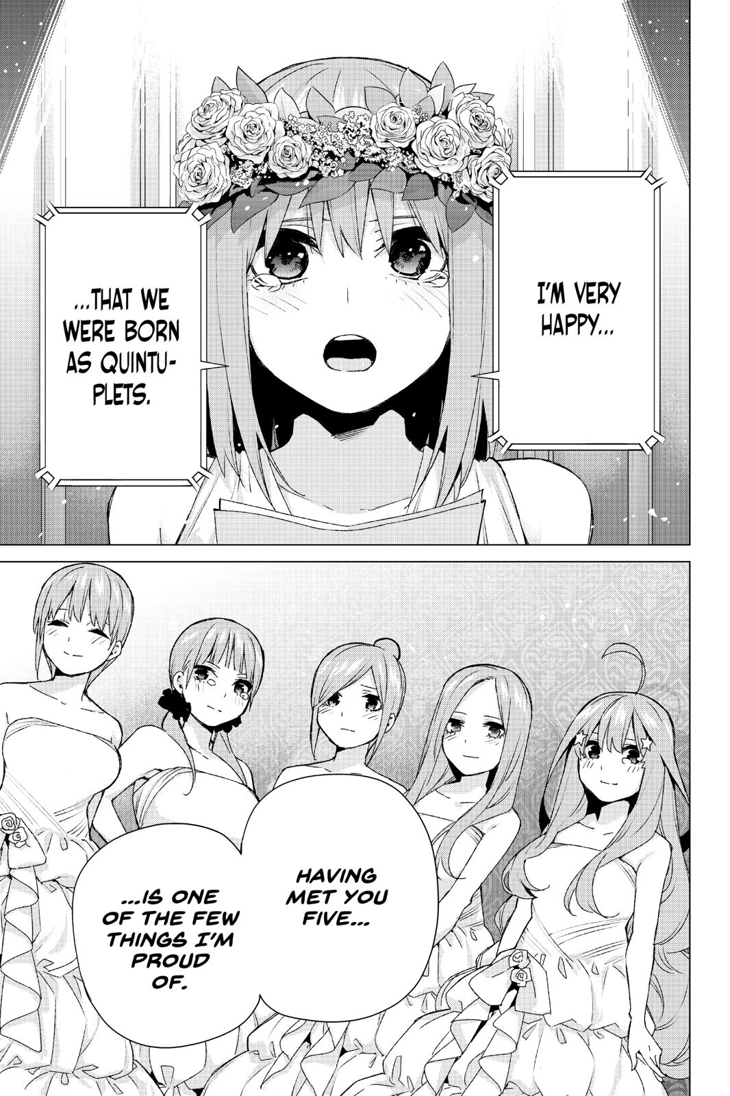 The Quintessential Quintuplets Chapter 122 - Page 15