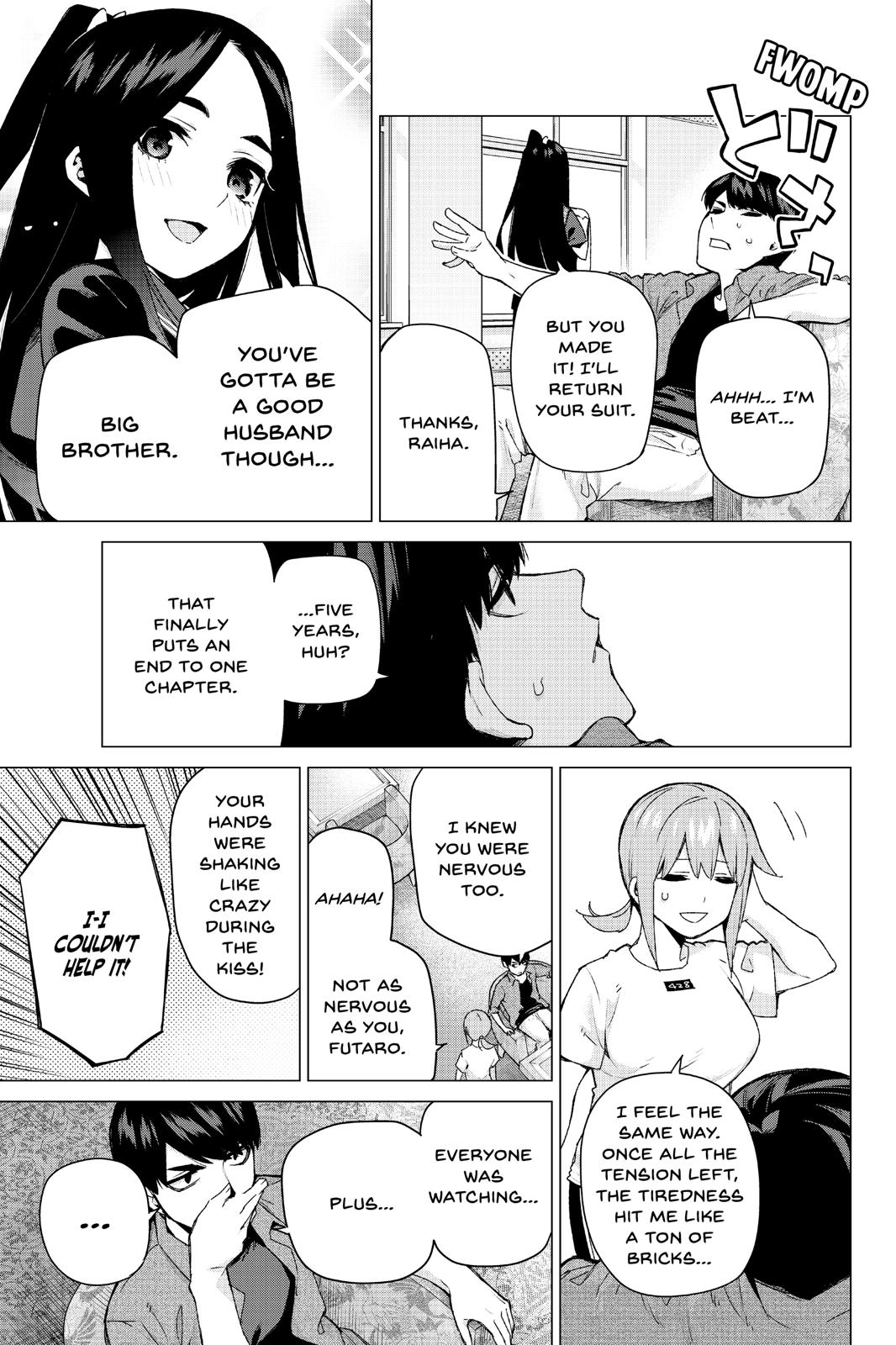 The Quintessential Quintuplets Chapter 122 - Page 17
