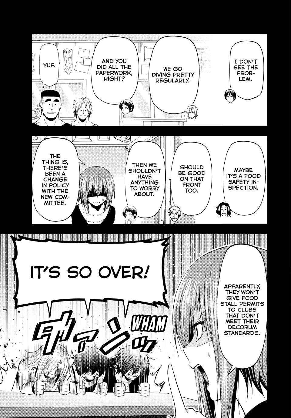 Grand Blue Dreaming Chapter 91 - Page 12