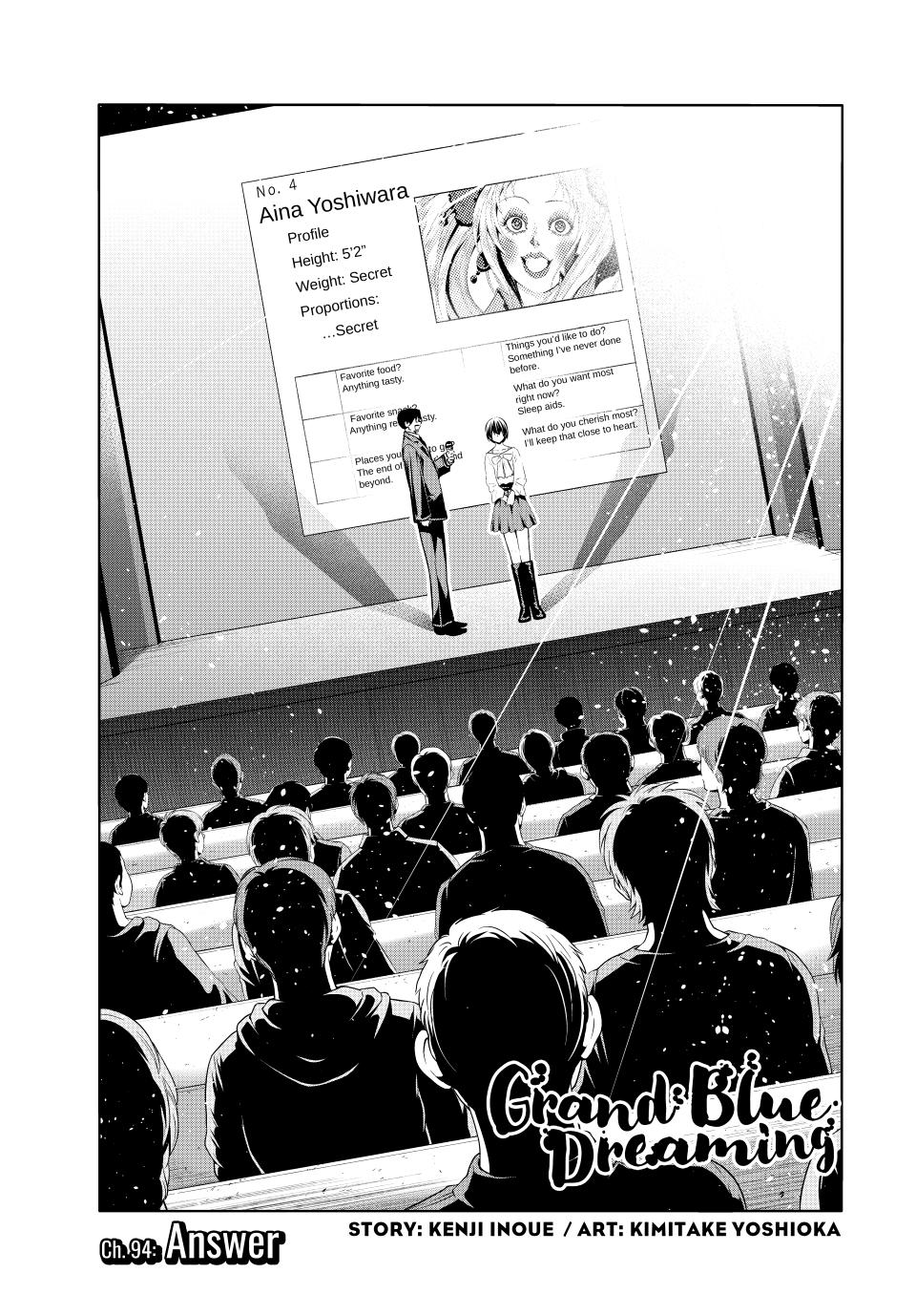 Grand Blue Dreaming Chapter 94 - Page 1