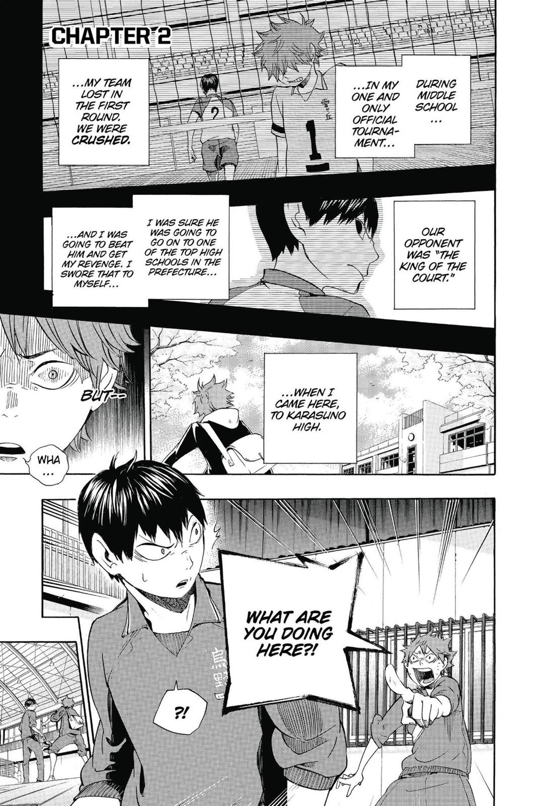 Haikyu!! Chapter 2 - Page 1