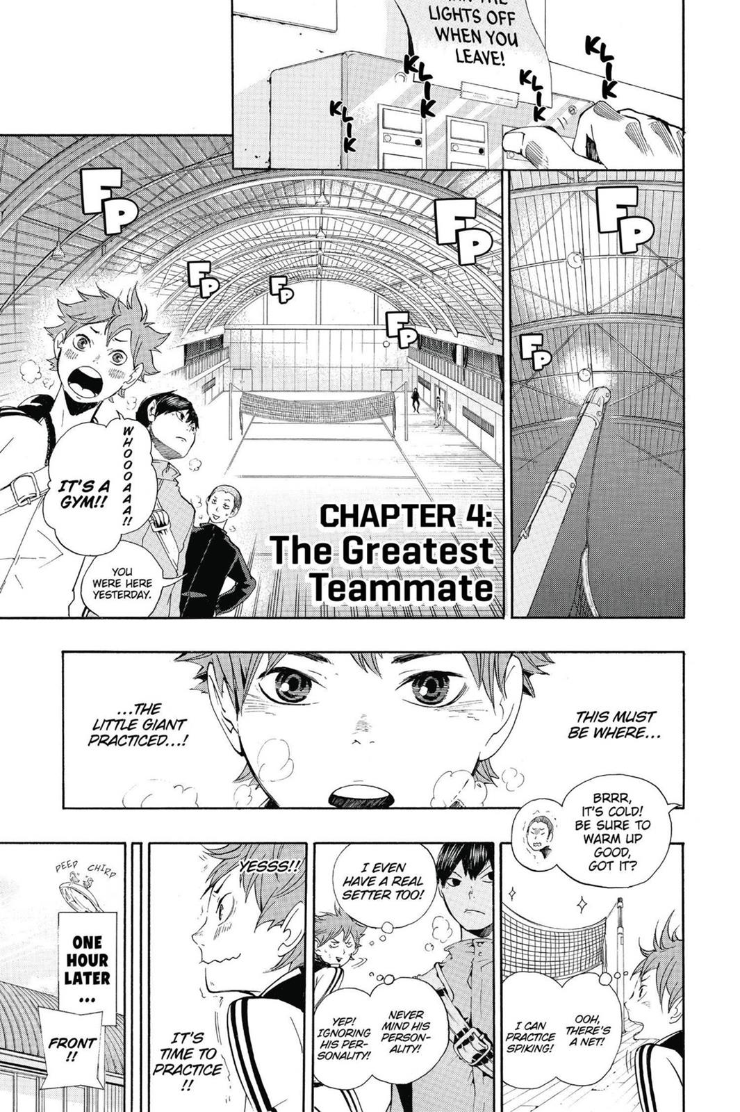 Haikyu!! Chapter 4 - Page 1