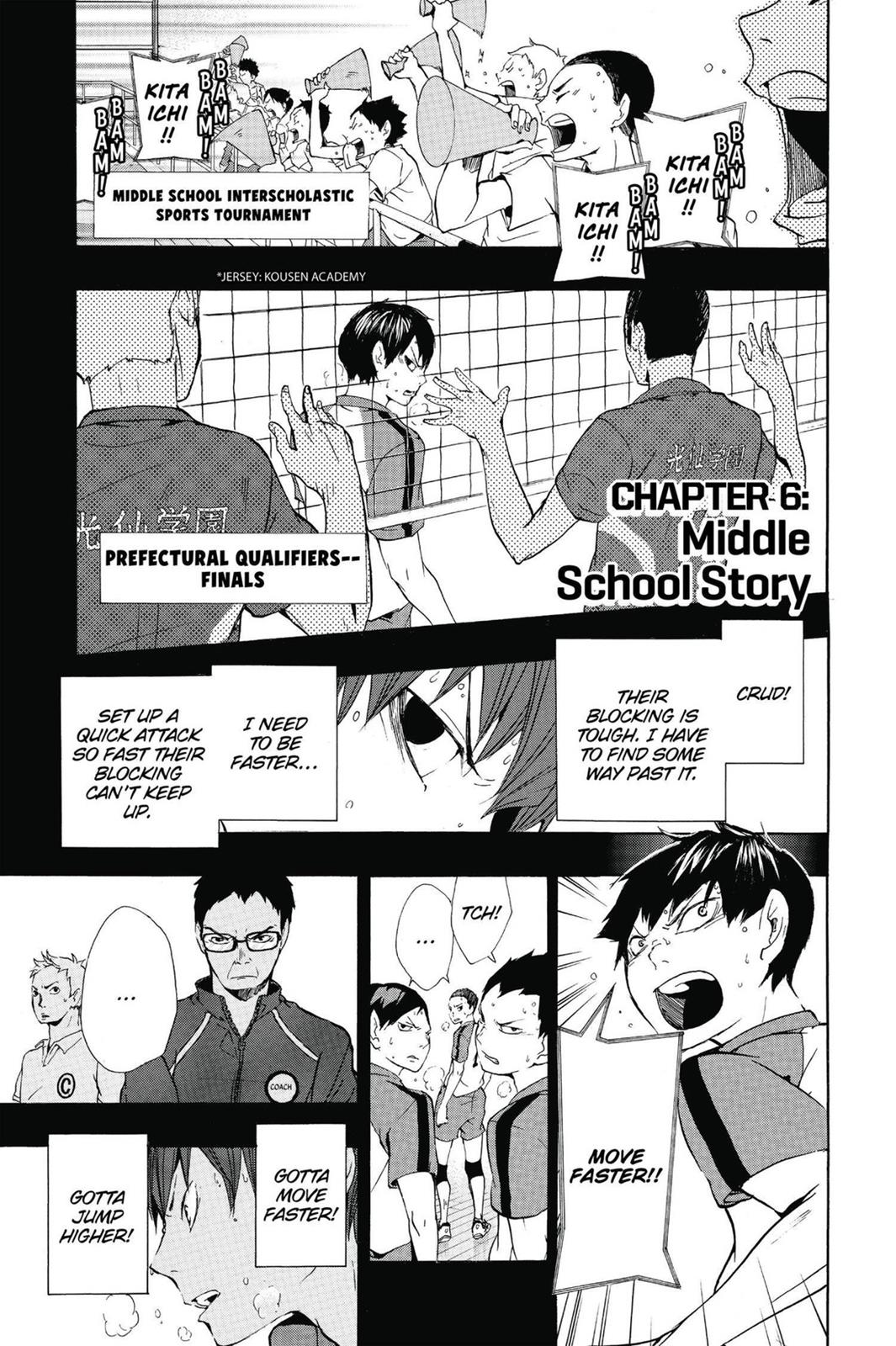 Haikyu!! Chapter 6 - Page 1