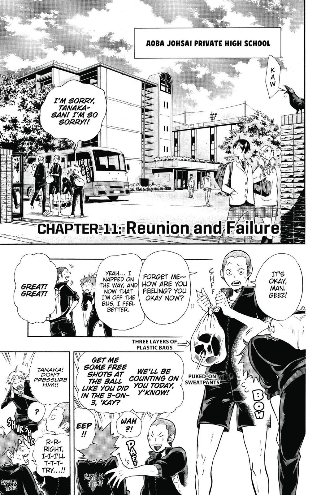 Haikyu!! Chapter 11 - Page 1