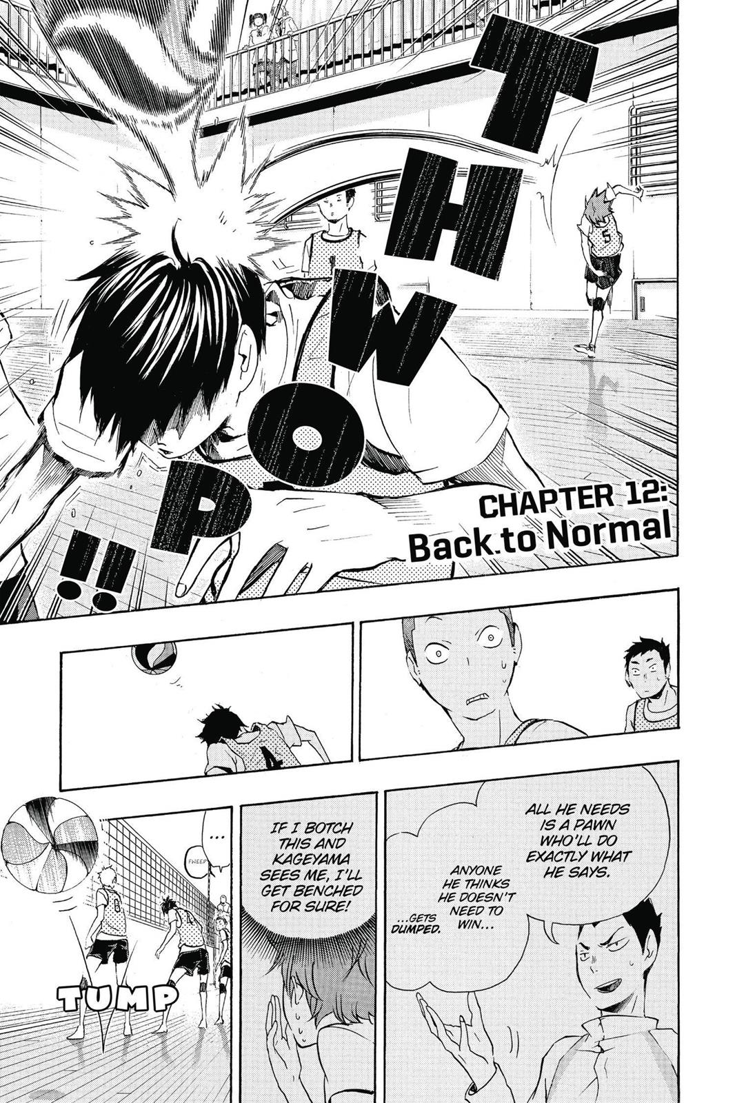 Haikyu!! Chapter 12 - Page 1