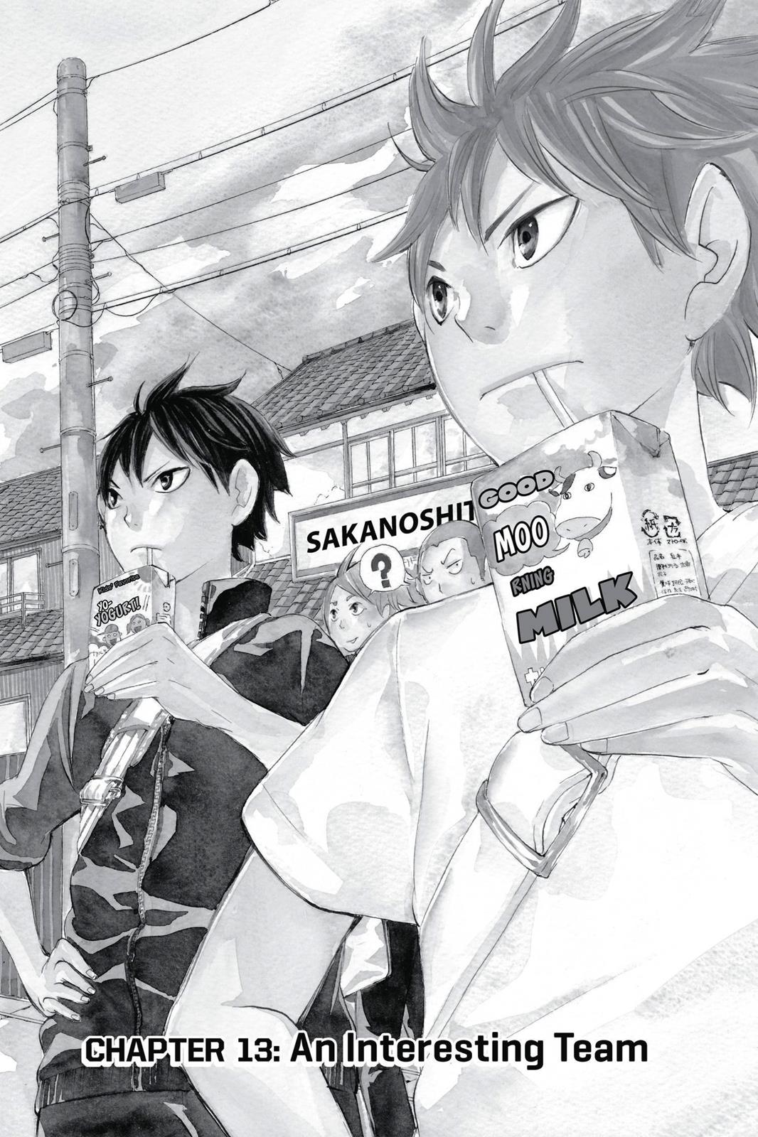 Haikyu!! Chapter 13 - Page 1