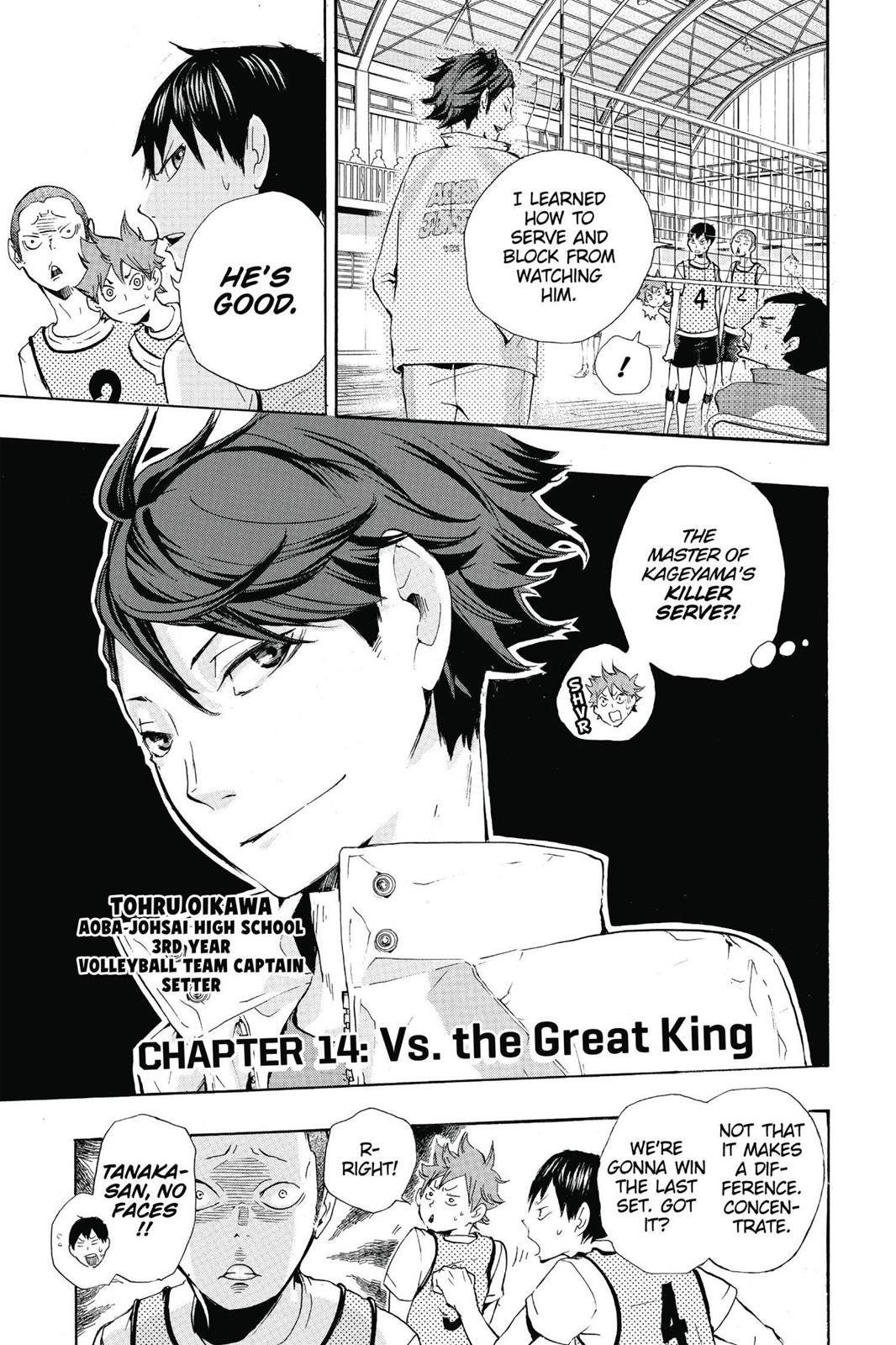 Haikyu!! Chapter 14 - Page 1
