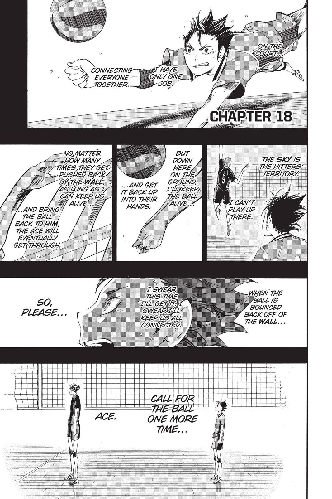 Haikyu!! Chapter 18 - Page 1