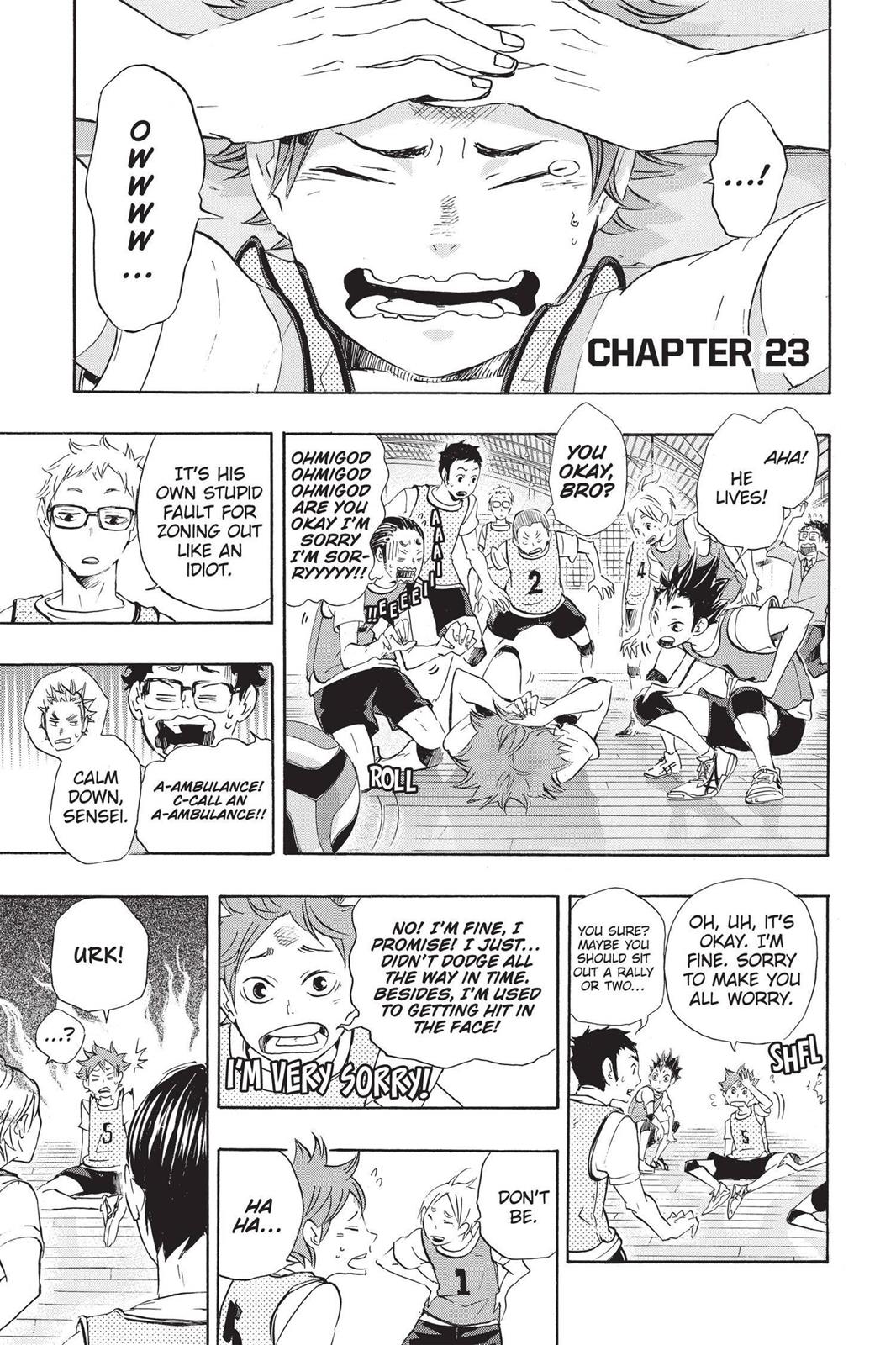 Haikyu!! Chapter 23 - Page 1