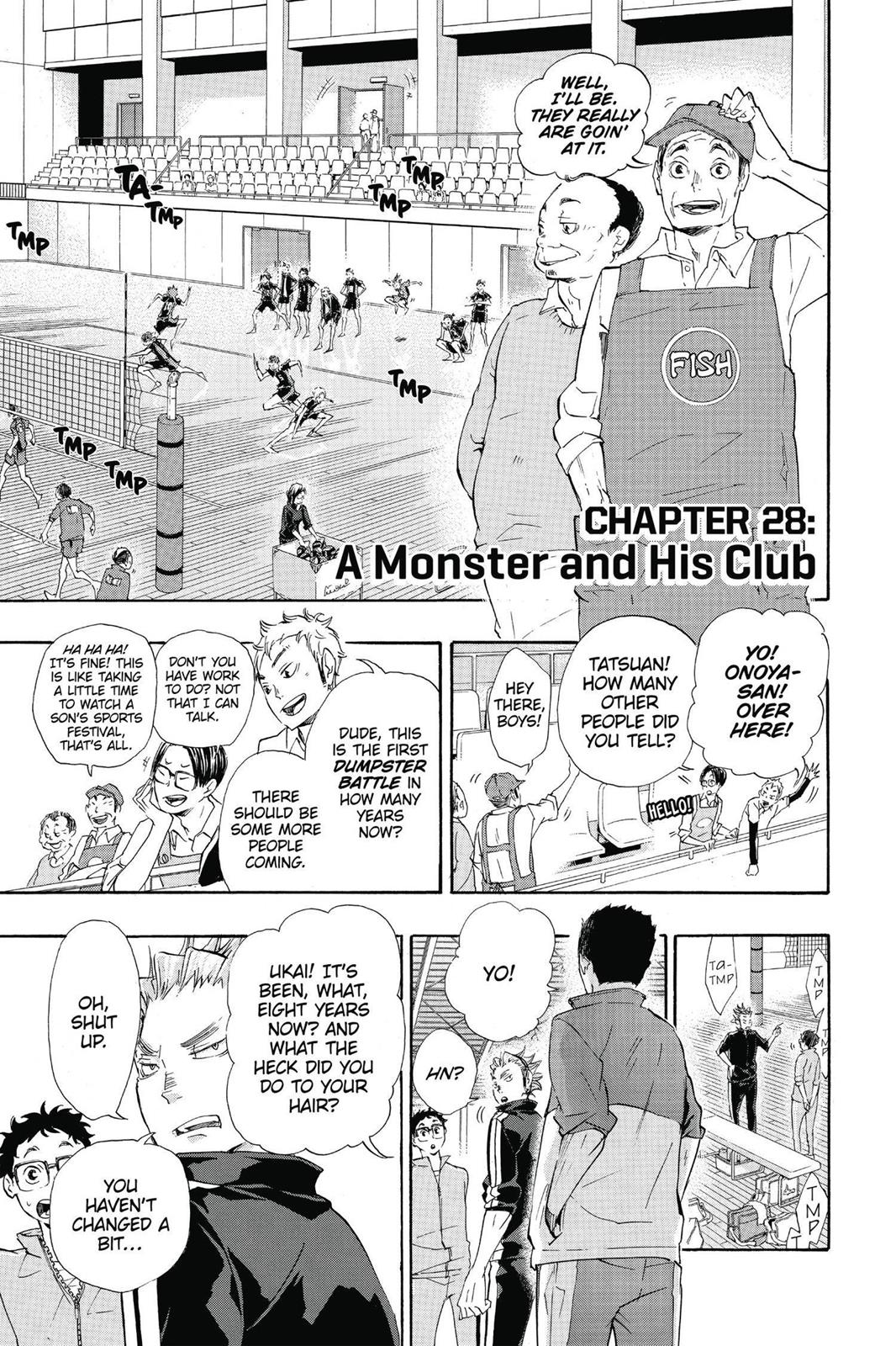 Haikyu!! Chapter 28 - Page 1