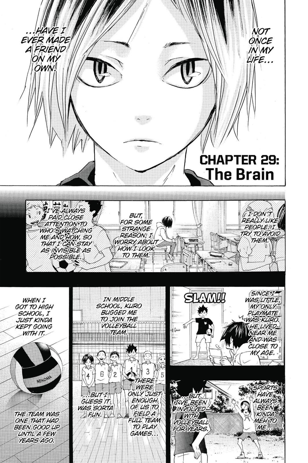 Haikyu!! Chapter 29 - Page 1