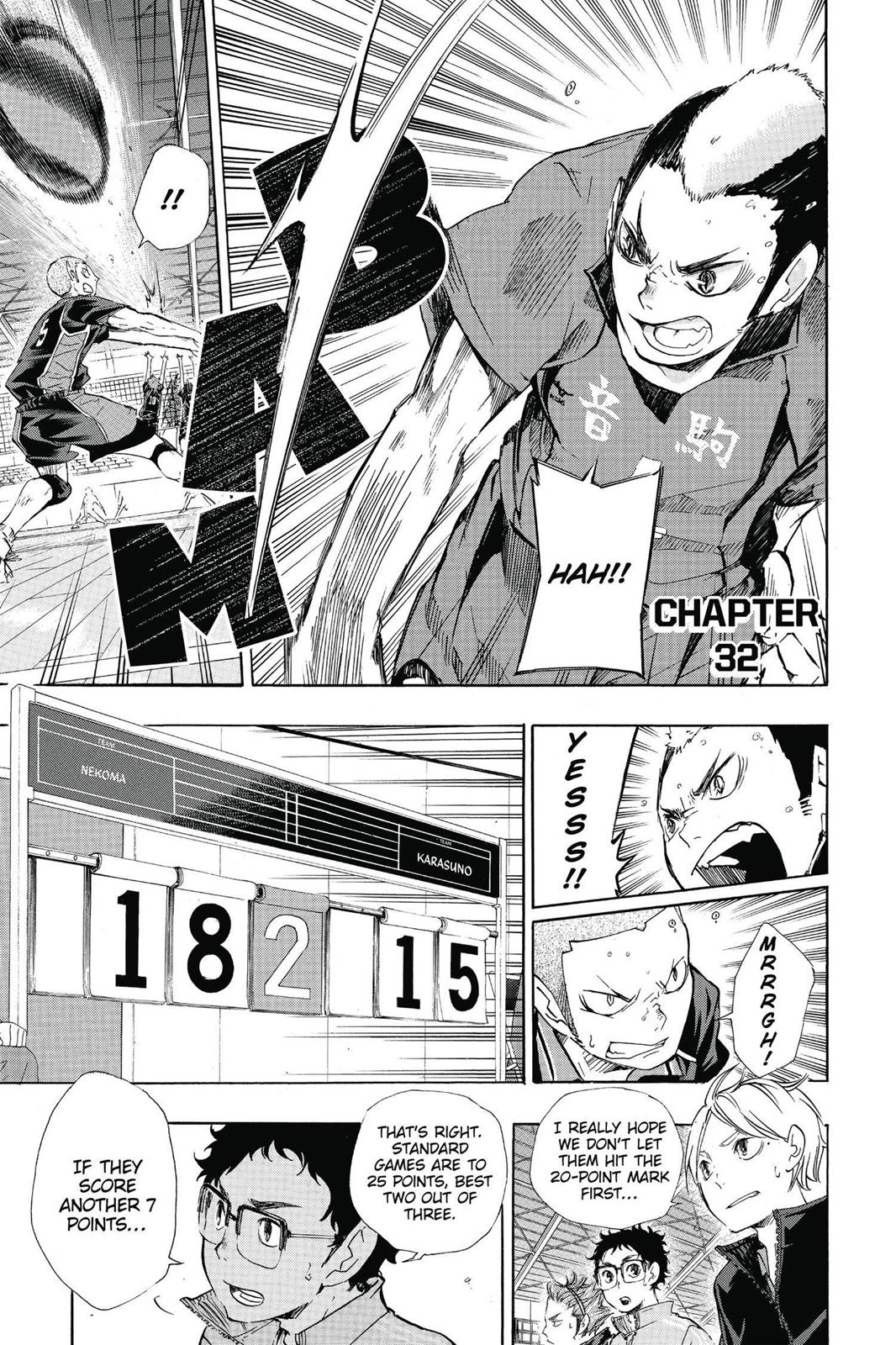Haikyu!! Chapter 32 - Page 1