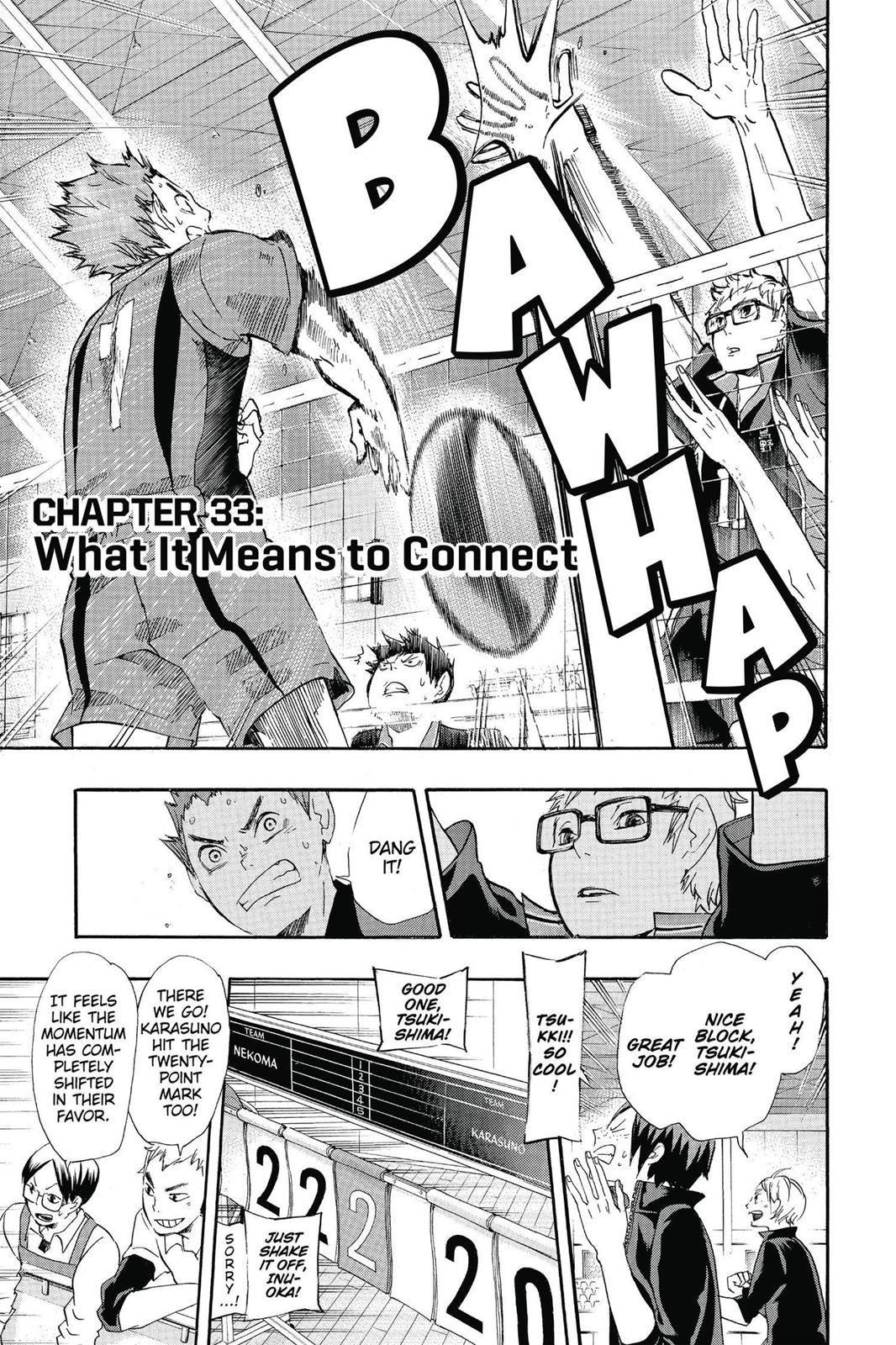 Haikyu!! Chapter 33 - Page 1