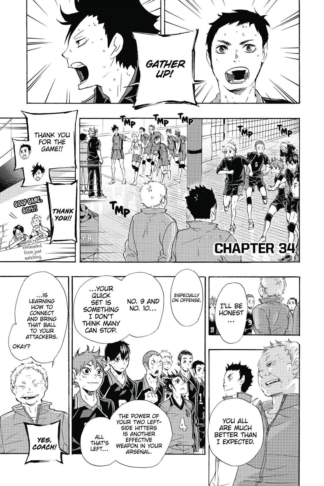 Haikyu!! Chapter 34 - Page 1
