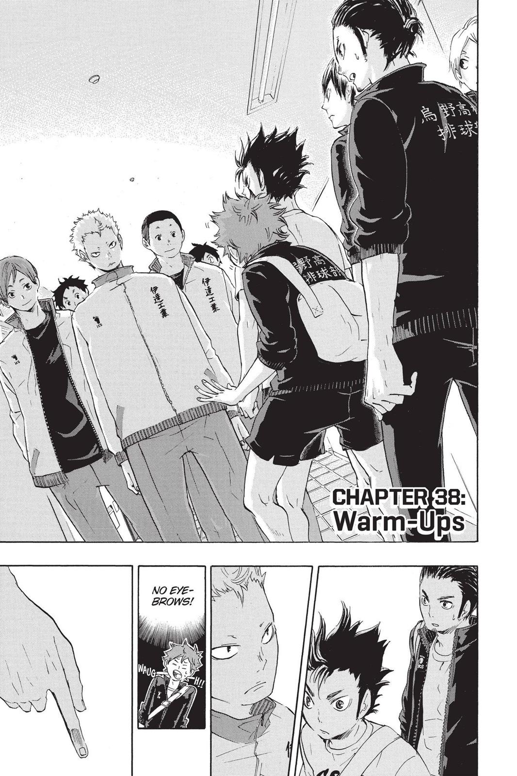 Haikyu!! Chapter 38 - Page 1
