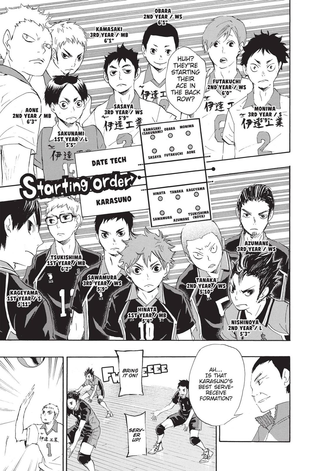 Haikyu!! Chapter 42 - Page 3