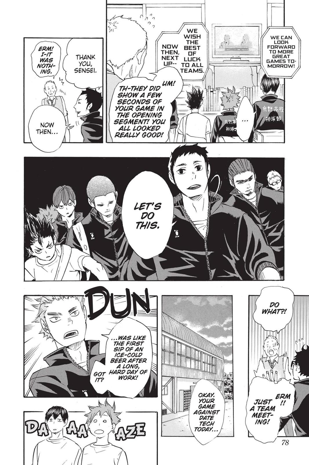 Haikyu!! Chapter 48 - Page 12