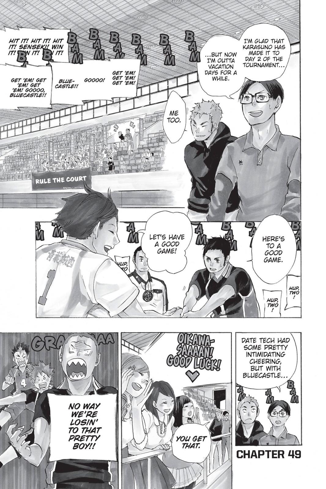 Haikyu!! Chapter 49 - Page 1
