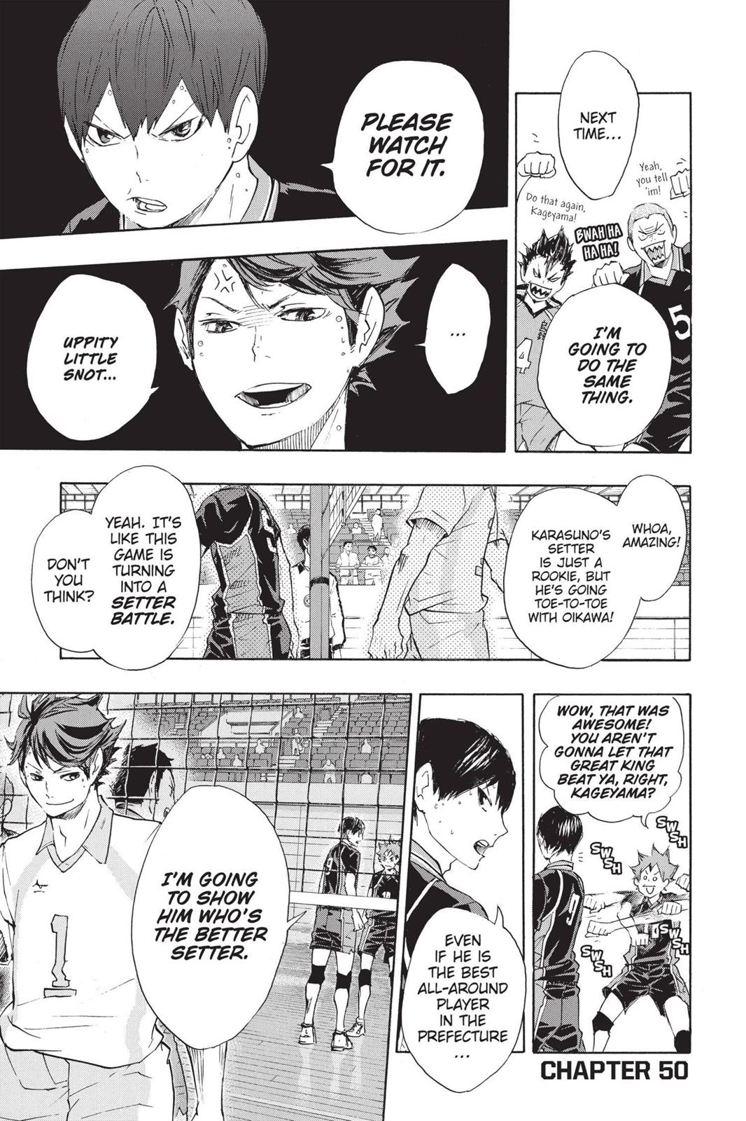 Haikyu!! Chapter 50 - Page 1