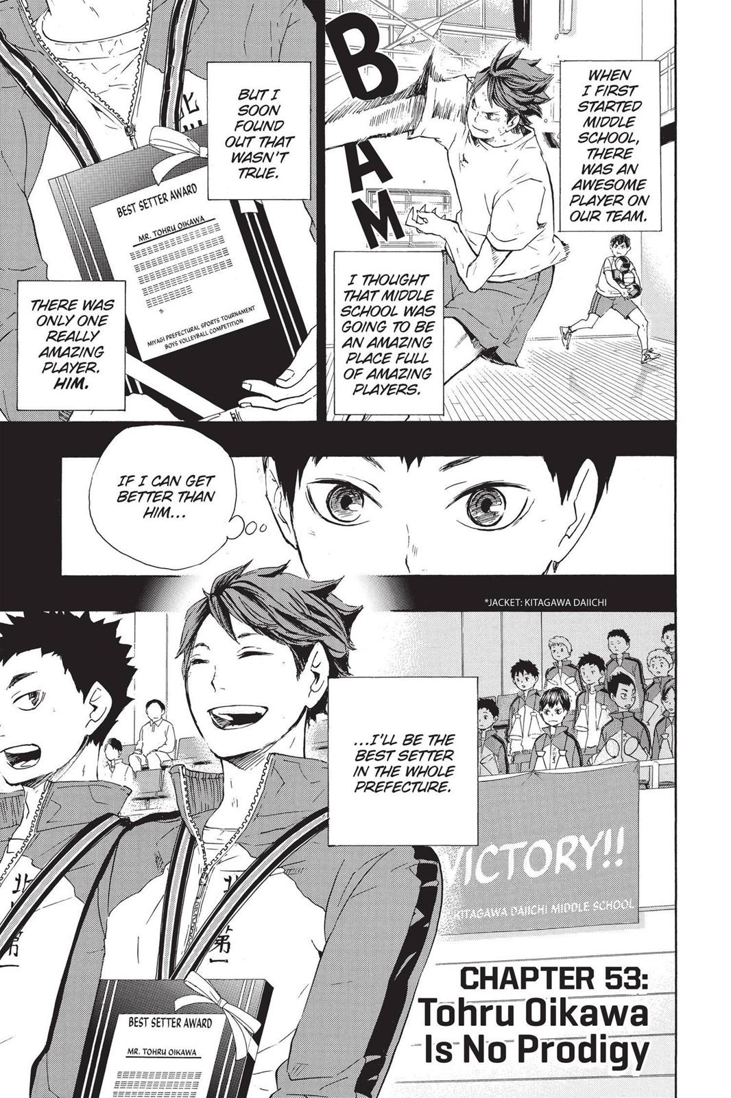 Haikyu!! Chapter 53 - Page 1