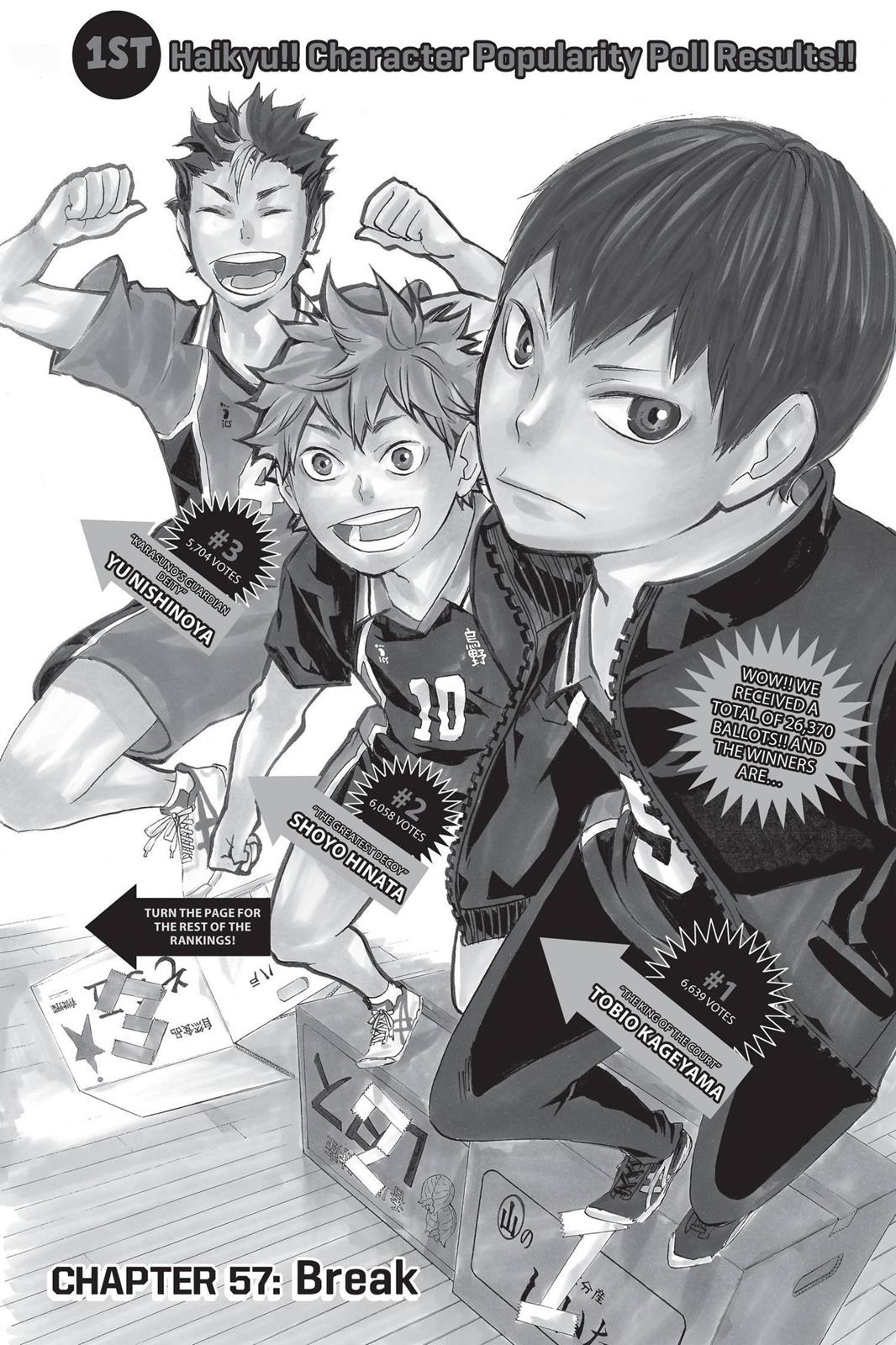 Haikyu!! Chapter 57 - Page 1