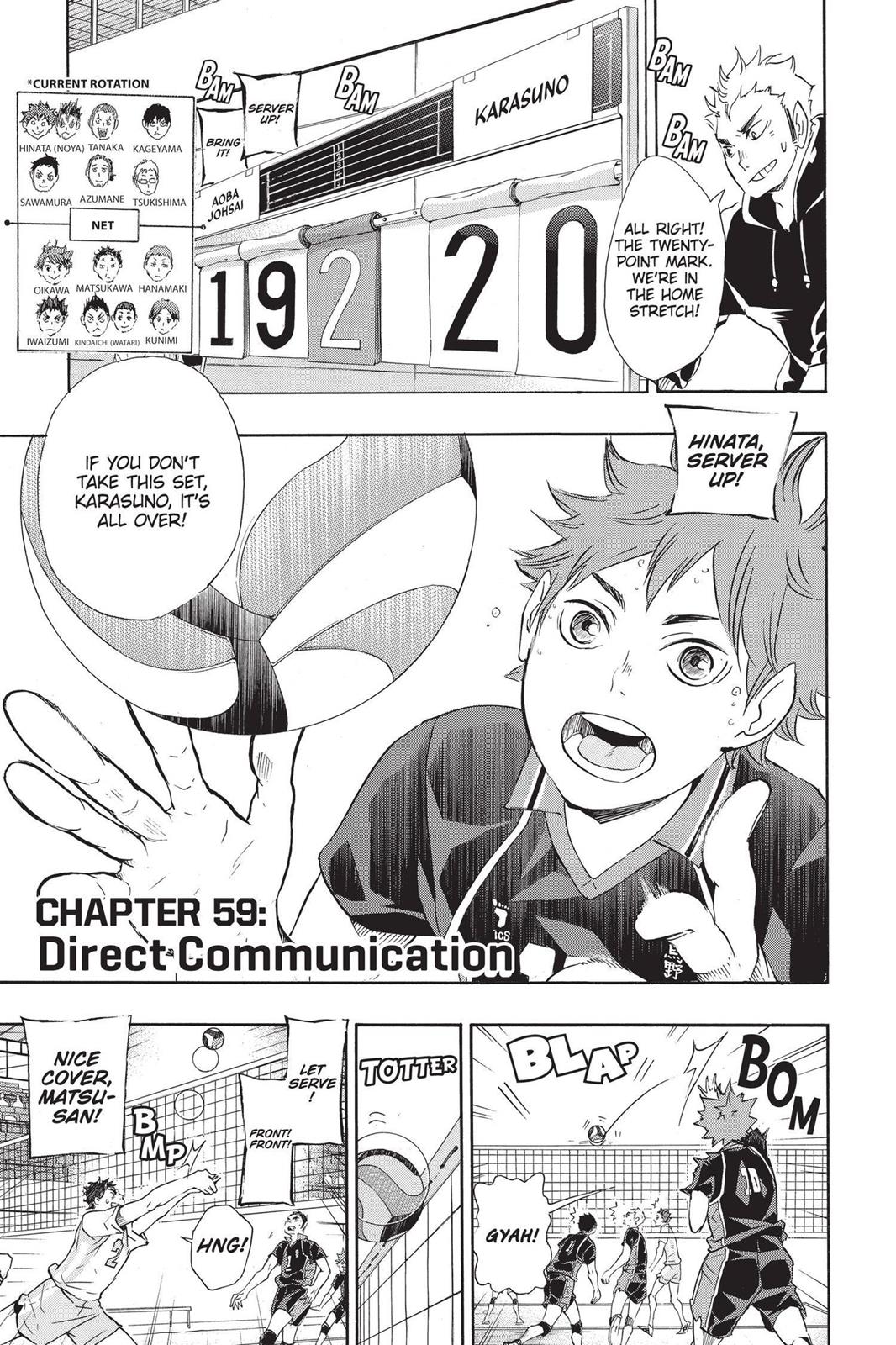 Haikyu!! Chapter 59 - Page 1