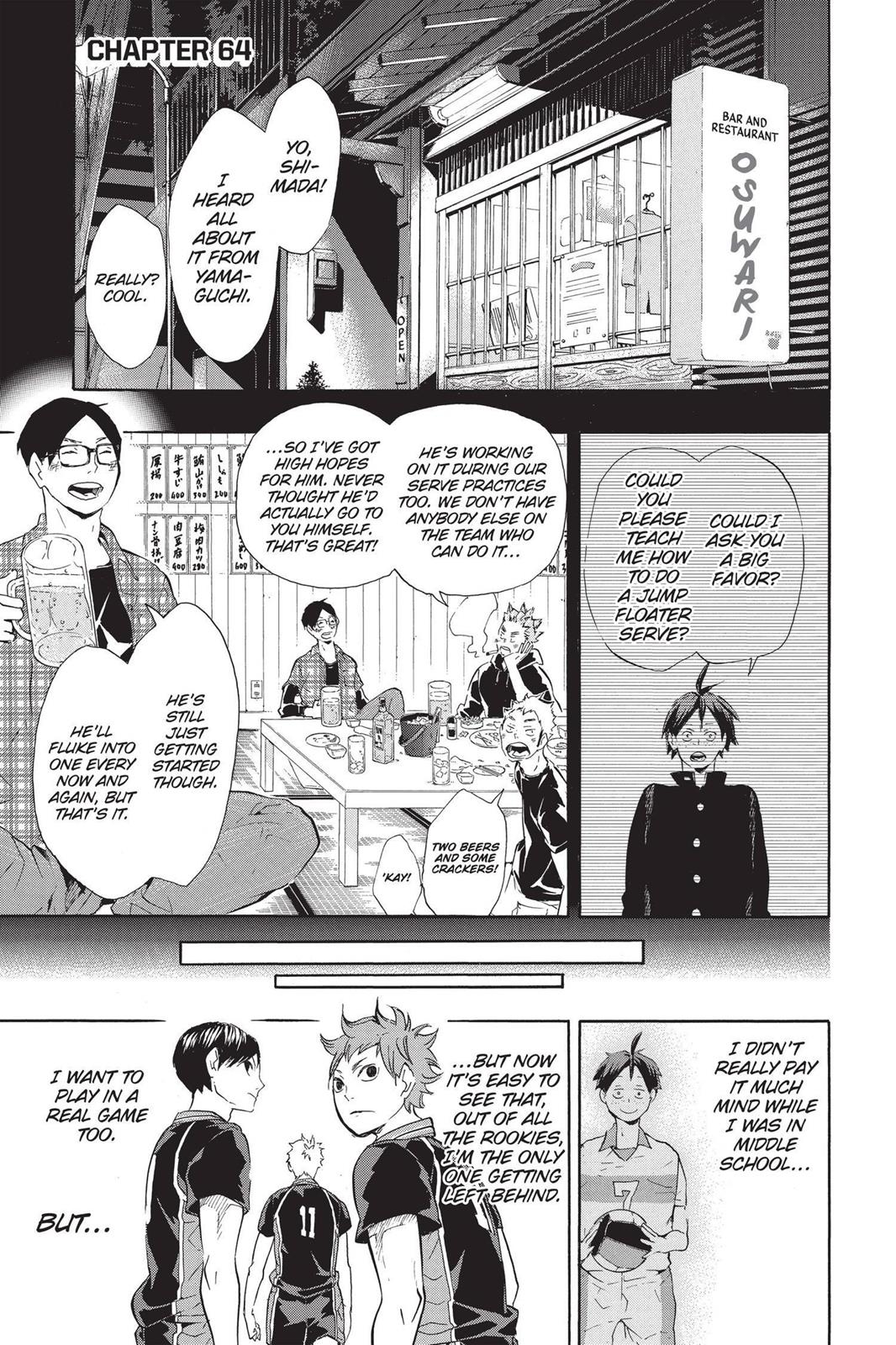 Haikyu!! Chapter 64 - Page 1